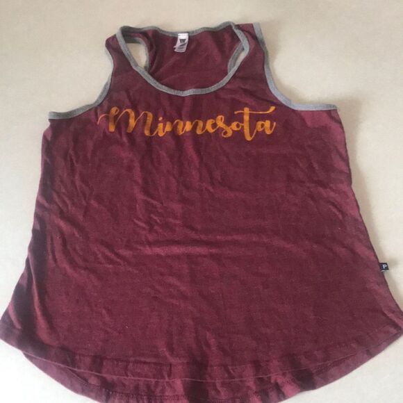 Minnesota Gophers U of M  T back Racerback Tank Size small - Picture 1 of 6